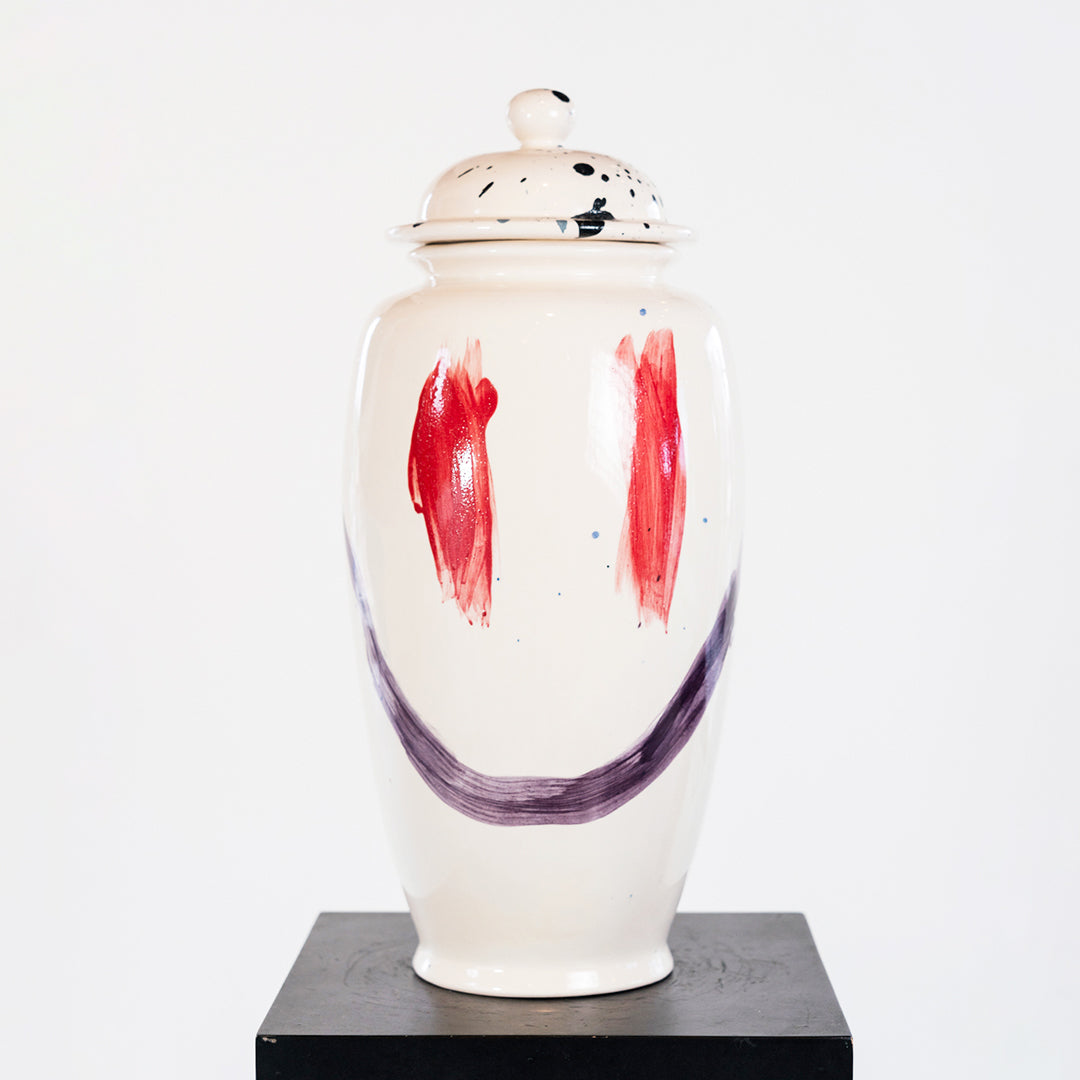 JARRÓN DISRUPTIVO 3 CARITA FELIZ