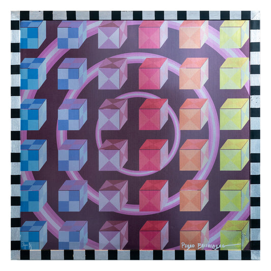 GRÁFICA SIN TÍTULO CUBOS DE COLORES